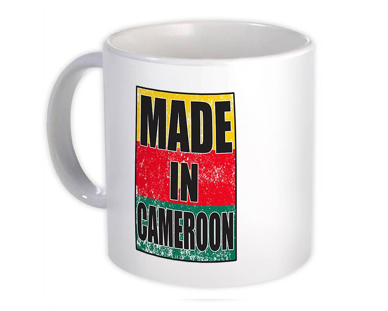 Gift Mug: Made In Cameroon Flag