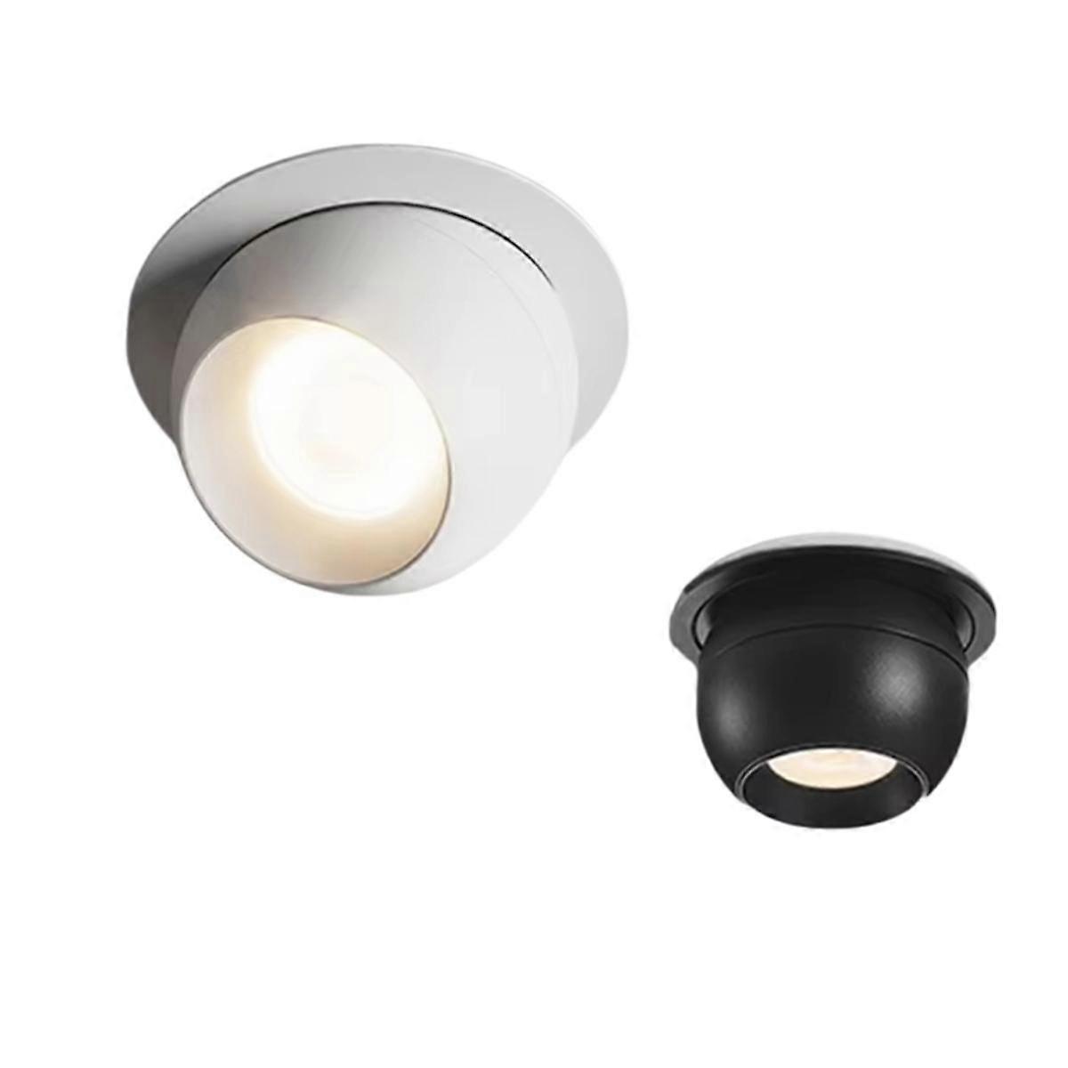 Embedded Rotating LED Downlights Anti Glare COB Spot Lights Ceiling Lamp for Home Illumination