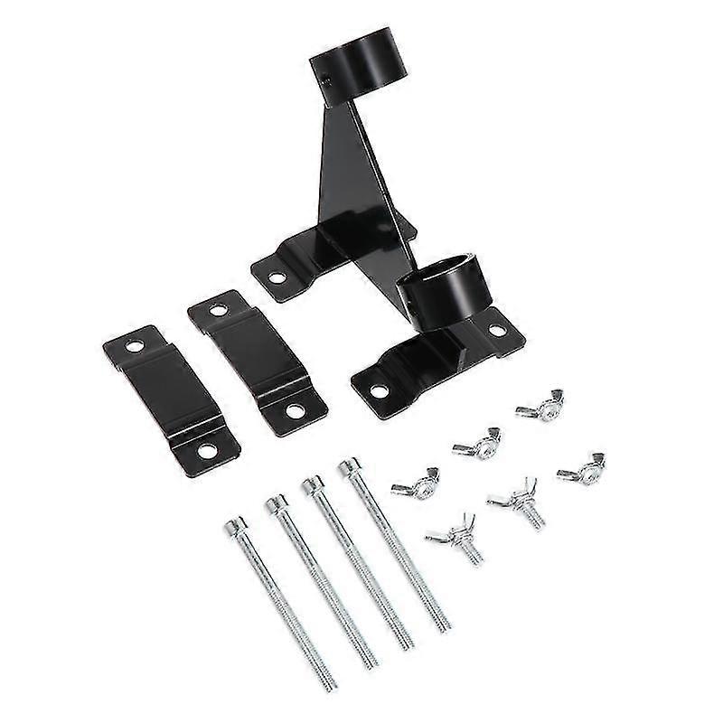 1pc Staffa per pennone a parete per esterni Base Guardrail Flag Pole Support Base