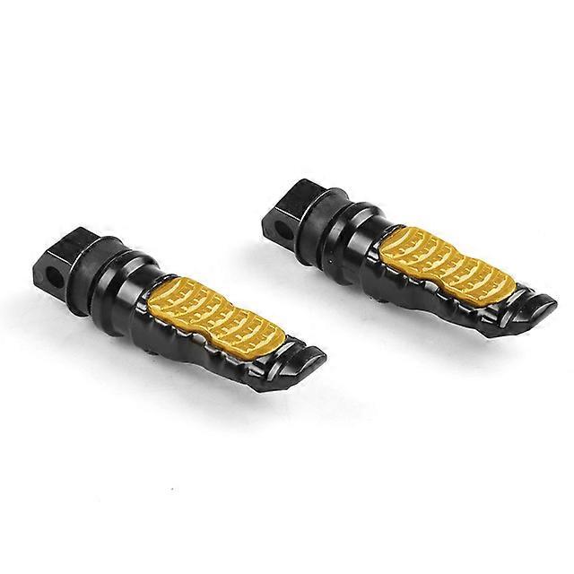 8MM Τρύπα 2pcs Μοτοσικλέτα Πίσω επιβάτης Μαρσπιέ Πεντάλ Υποπόδιο Σκούτερ Foot-Peg Μοτοσικλέτα Τροποποίηση πεντάλ Αλουμίνιο