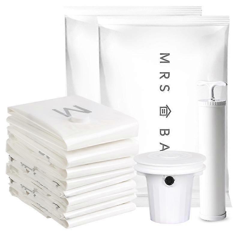 Simple Houseware Vacuum Storage Saver For Bedding, Pillows, Towel, Blanket, Clothes Bags 90*70cm L 5pcs