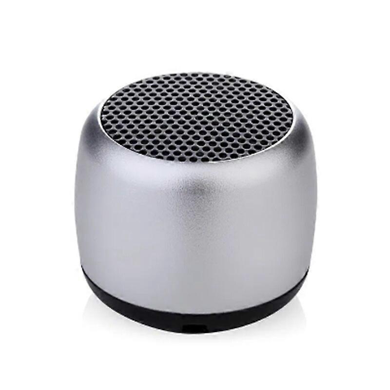 M1 Mini Bluetooth Small Speaker Intelligent One Drag Two Small Steel Cannon Metal Wireless Bluetooth Sound Subwoofer Audio Components