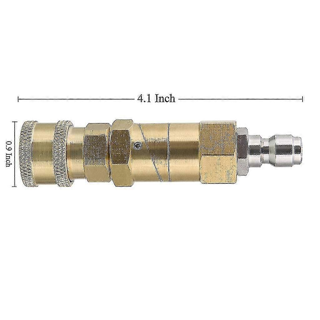 Quick Connect Pivoting Coupler For Pressure Washers Nozzles Cleaning High