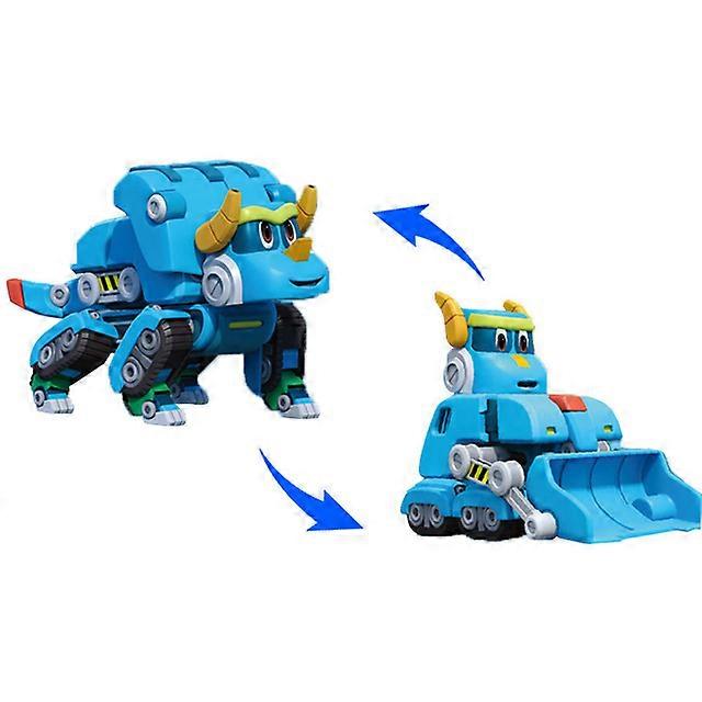 est ABS Min Deformation Gogo Dino Action Figures REX Transformation Remote Control Aircraft Motorboat Crane Dinosaur toys for Kids