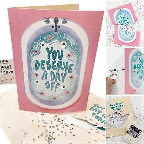 بطاقة مزحة معايدة جوكر ، أمي التي لا نهاية لها ، الأم ، بطاقة ماما لعيد الأم ، بطاقة غناء أمي بدون توقف مع بريق - مزحة مزدوجة - ضحكة مضمونة