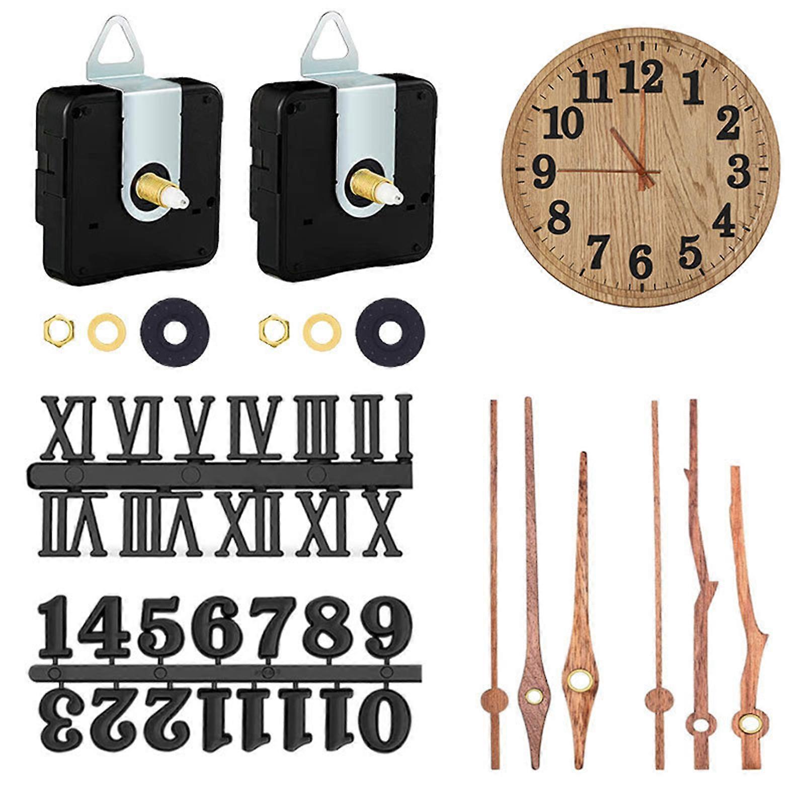 Clock Movement Mechanism with Pointer Silent Sweep Quartz Clock Kit DIY Repair
