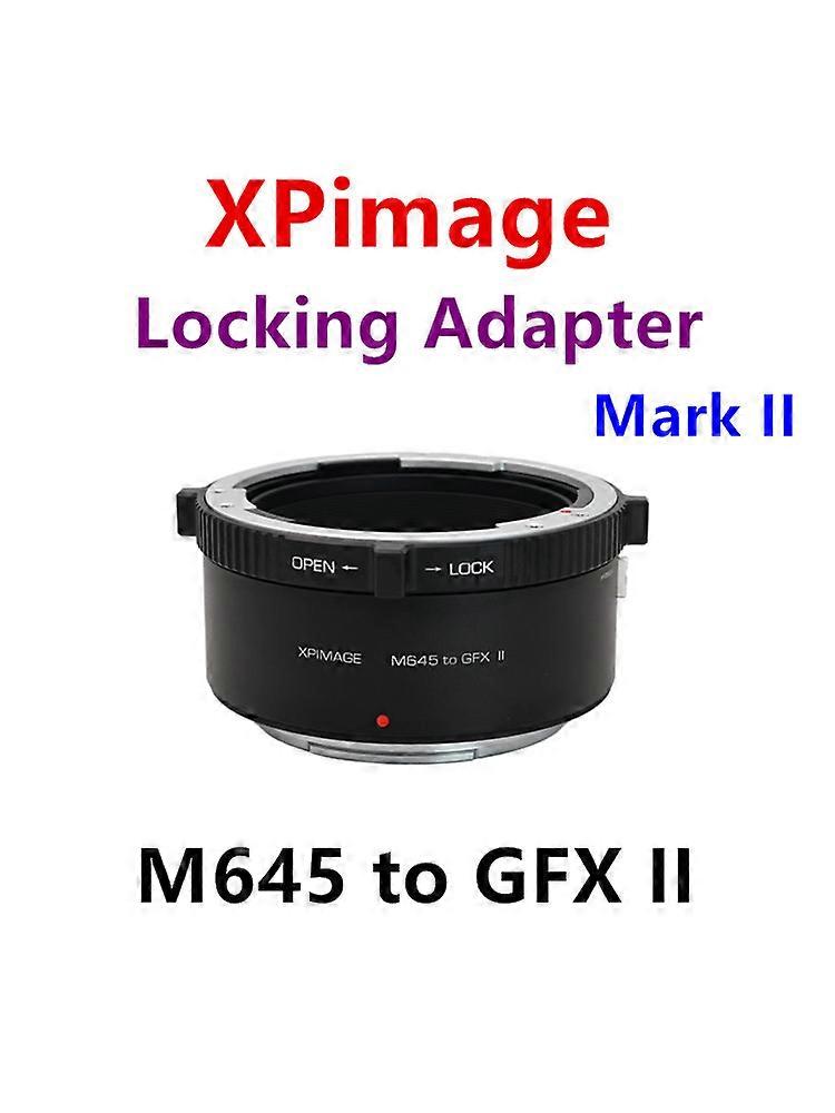 Mamiya645 Lens to FUJI GFX Camera adapter ring is applicable to Schneide M645 lens to 50S5 50R 100S Camera . For XPimage adapter