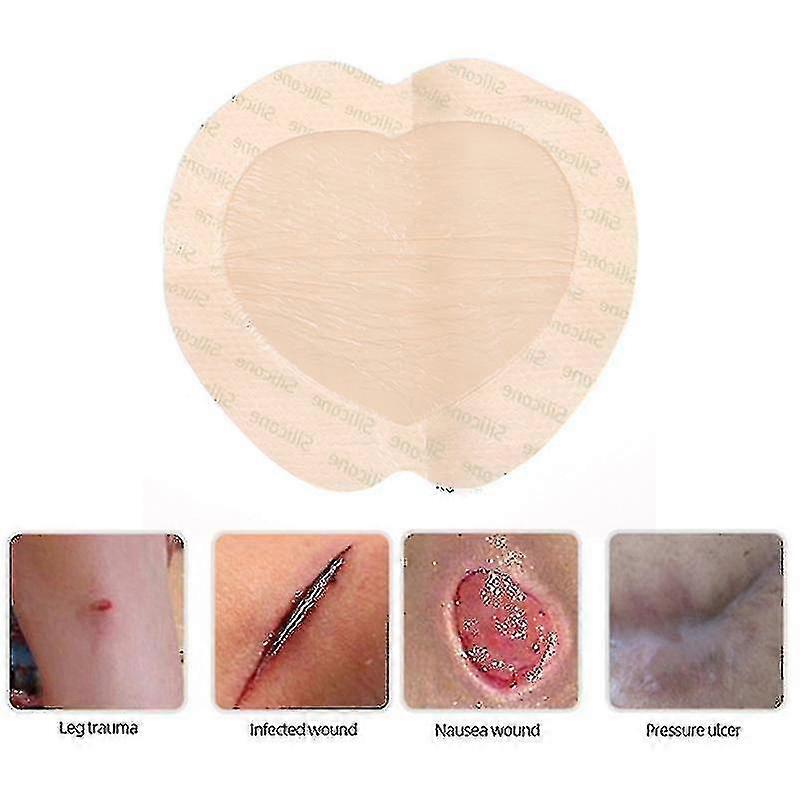 1 silicone wound patch, decubitus dressing patch for decubitus ulcers Tw