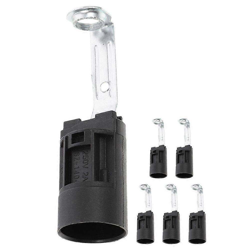6pcs  Light Bulb Lamp Holder Lamp Pendant Socket Ceiling Lamp Socket E14 Lamp Supply