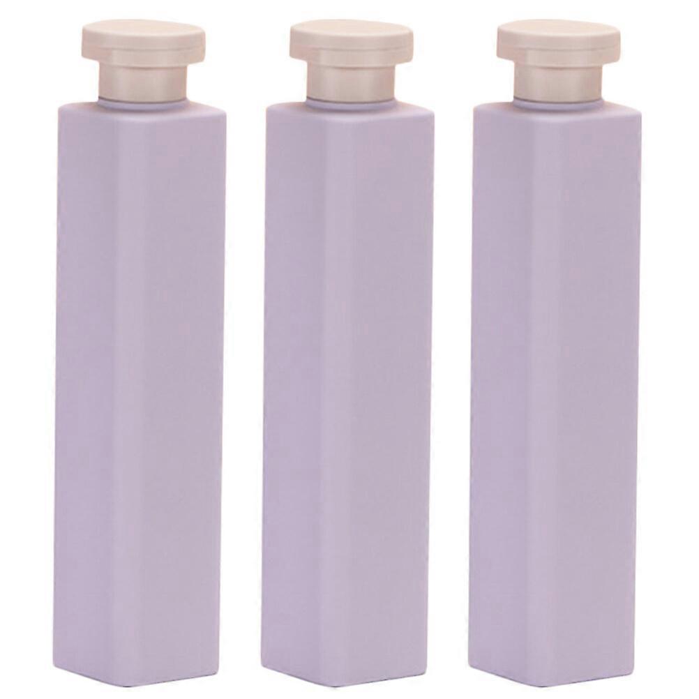 3pcs Travel Bottles Refillable Squeeze Bottles Toiletries Bottles Travel Shampoo Conditioner Bottles 250ml