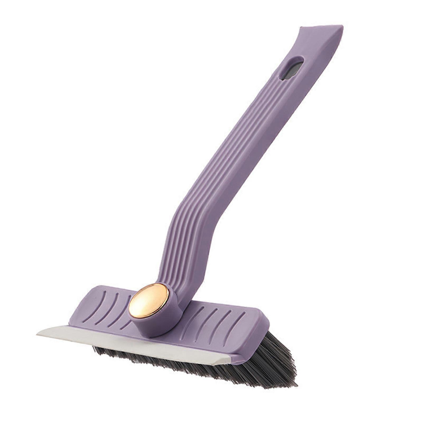 Multi-Function Rotating Crevice Cleaning Brush with Ergonomic Handle Hard Bristle 360 Degree Rotating Gap Cleaner Brush Jikaix