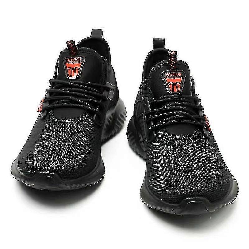 Sorte arbejdssko, anti-smadrende sikkerhedssko