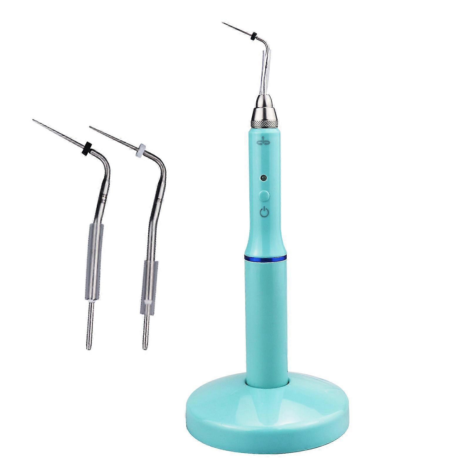 Dental Gutta Percha Obturation System Endo Gutta Heated Pen With 2 Tips Dentistry Lab Equipment Endodontic Root Tool
