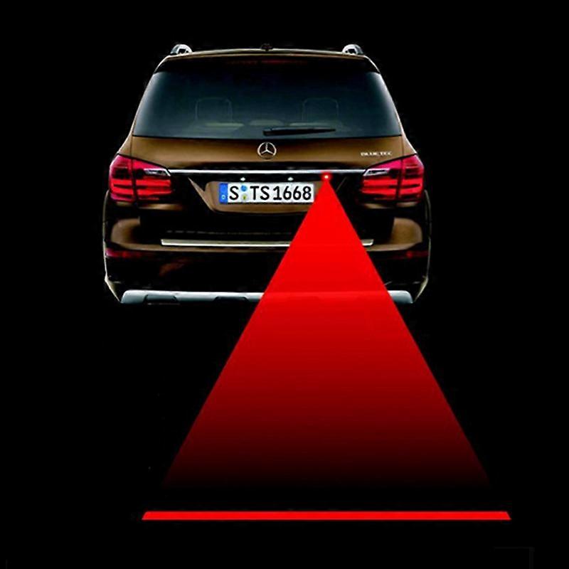 1 Pcs Anti car light Collision Rear-end & Motorcycles Laser Tail Fog Auto Brake Parking Lamp Rearing Warning Styling