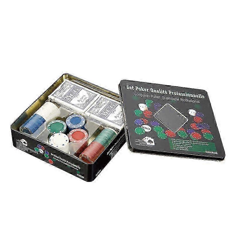 筹码套装扑克筹码 100 个筹码 德州扑克 棋盘游戏筹码