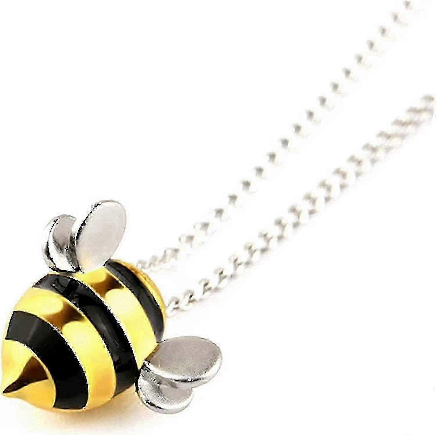 Adopt A Bee Necklace 925 Sterling Silver Bee Inspired Silver