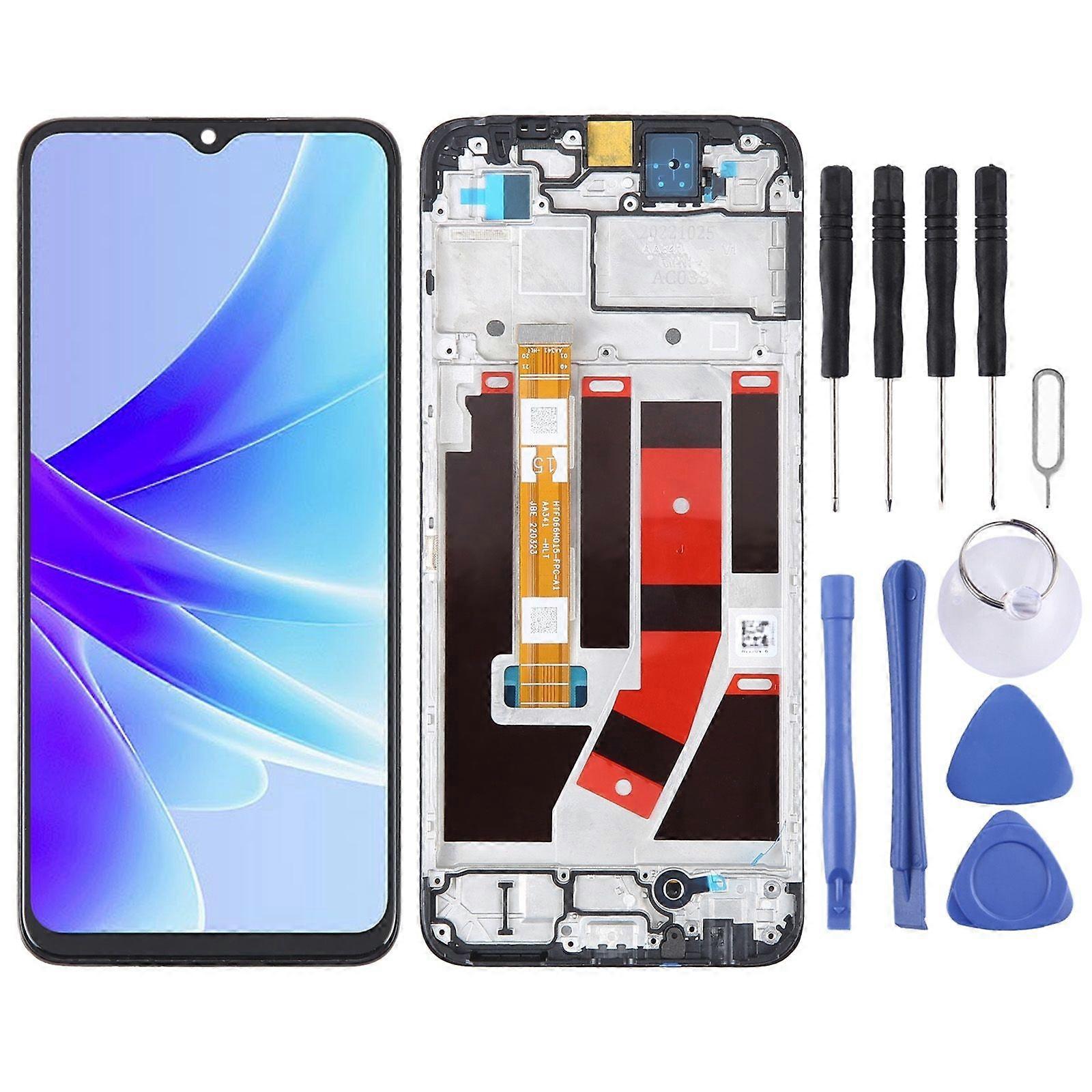 LCD + Touch Screen with Frame For OPPO A57s
