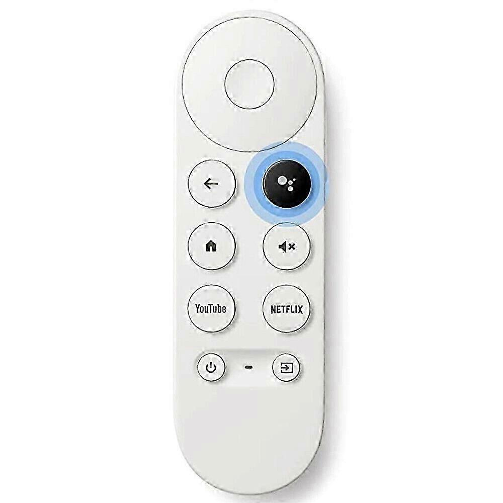 Nuovo Telecomando Sostitutivo G9N9N Per Google Chromecast 4K Con Google TV (Vocale E IR, Bianco)