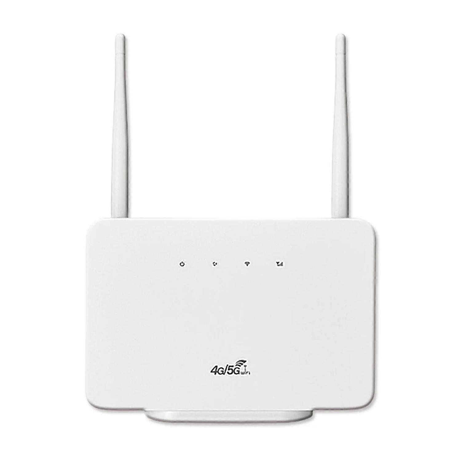 Wireless Router with Sim Card Slot Wide-coverage 300Mbps External Antenna EU Plug 4G LTE CPE Router