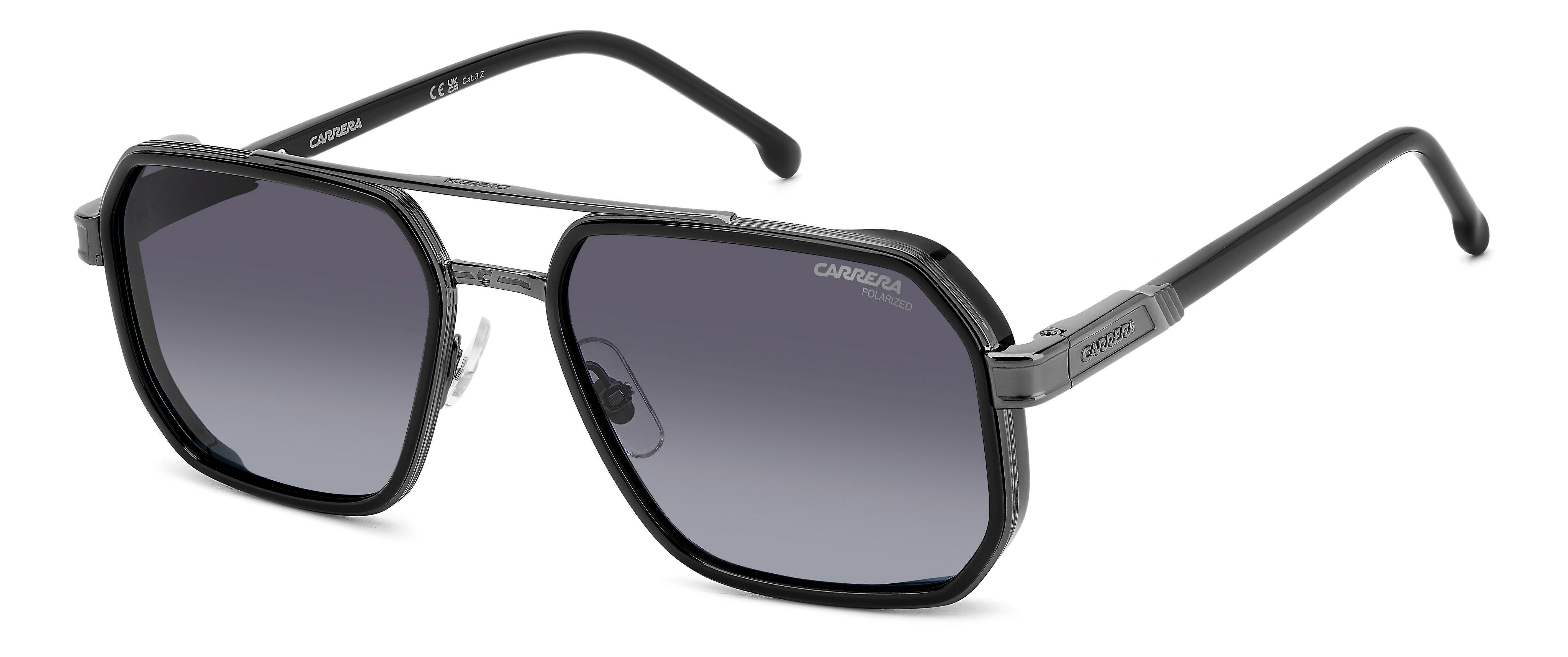 Sunglasses CARRERA CARRERA 1069/S ANS BLACK DARK RUTHENIUM 58/19/145 MAN