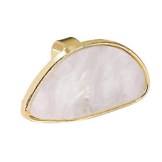 Ring Bright Color Artistic Decorative Agate Decor Open Ring for Party