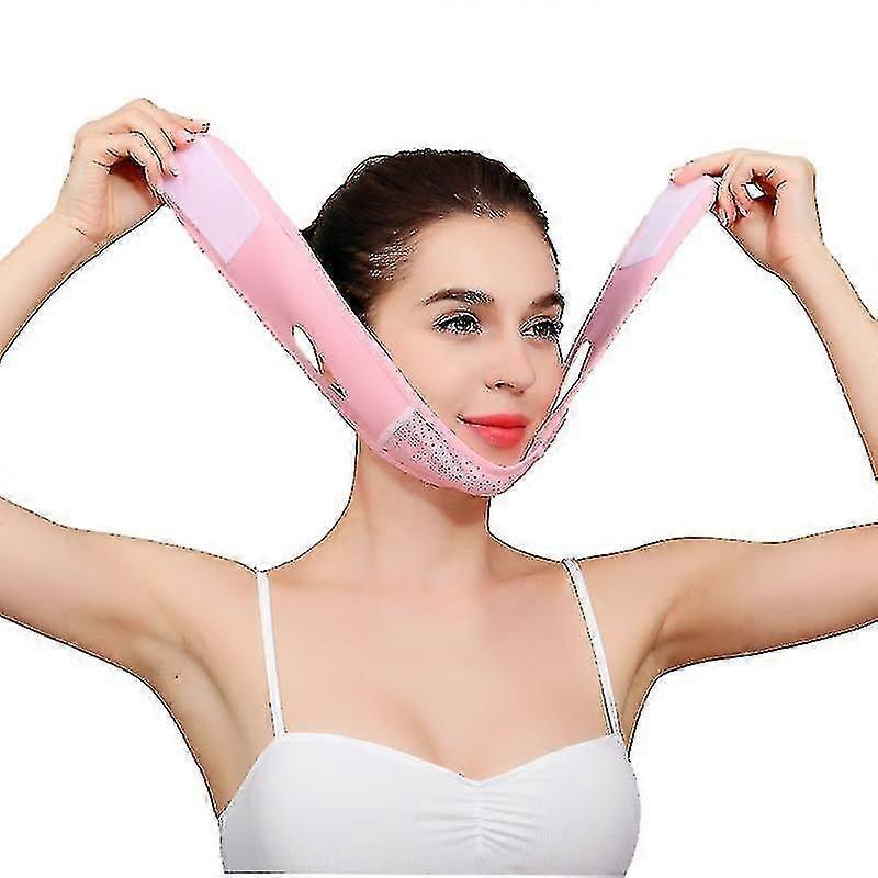 Reusable V Line Mask Facial Slimming Belt Double Hook Fixed Lifting Reducer
