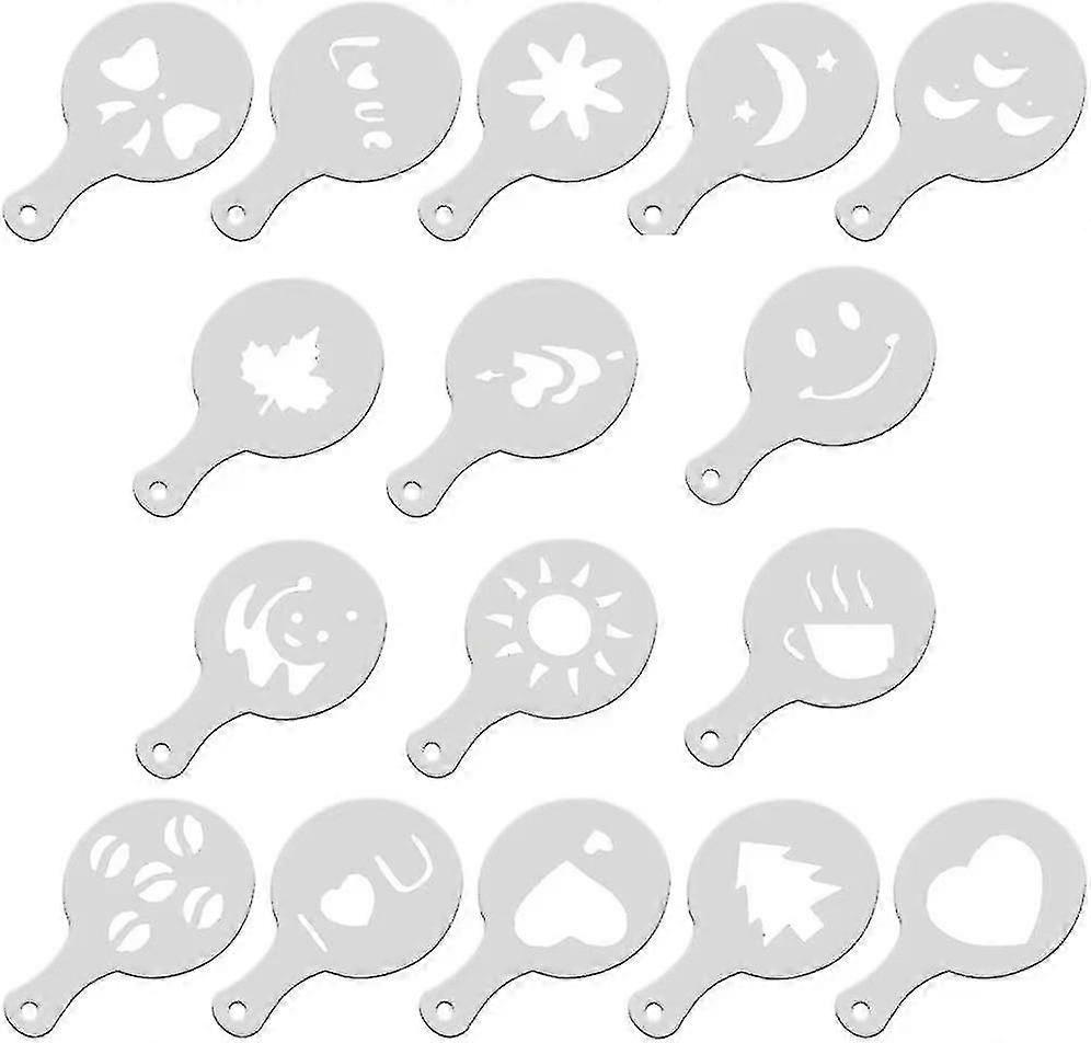 Jinyi Stencils, For Kit, Drinks And Ba(16pcs, Silver)