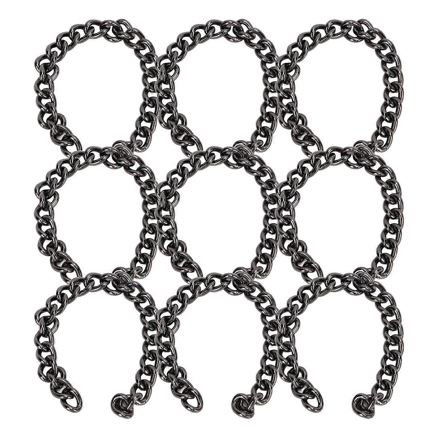 Curb Chain 10 Meters Elegant Style Iron Material DIY Easy Convenient Craft Chain for Jewelry Making