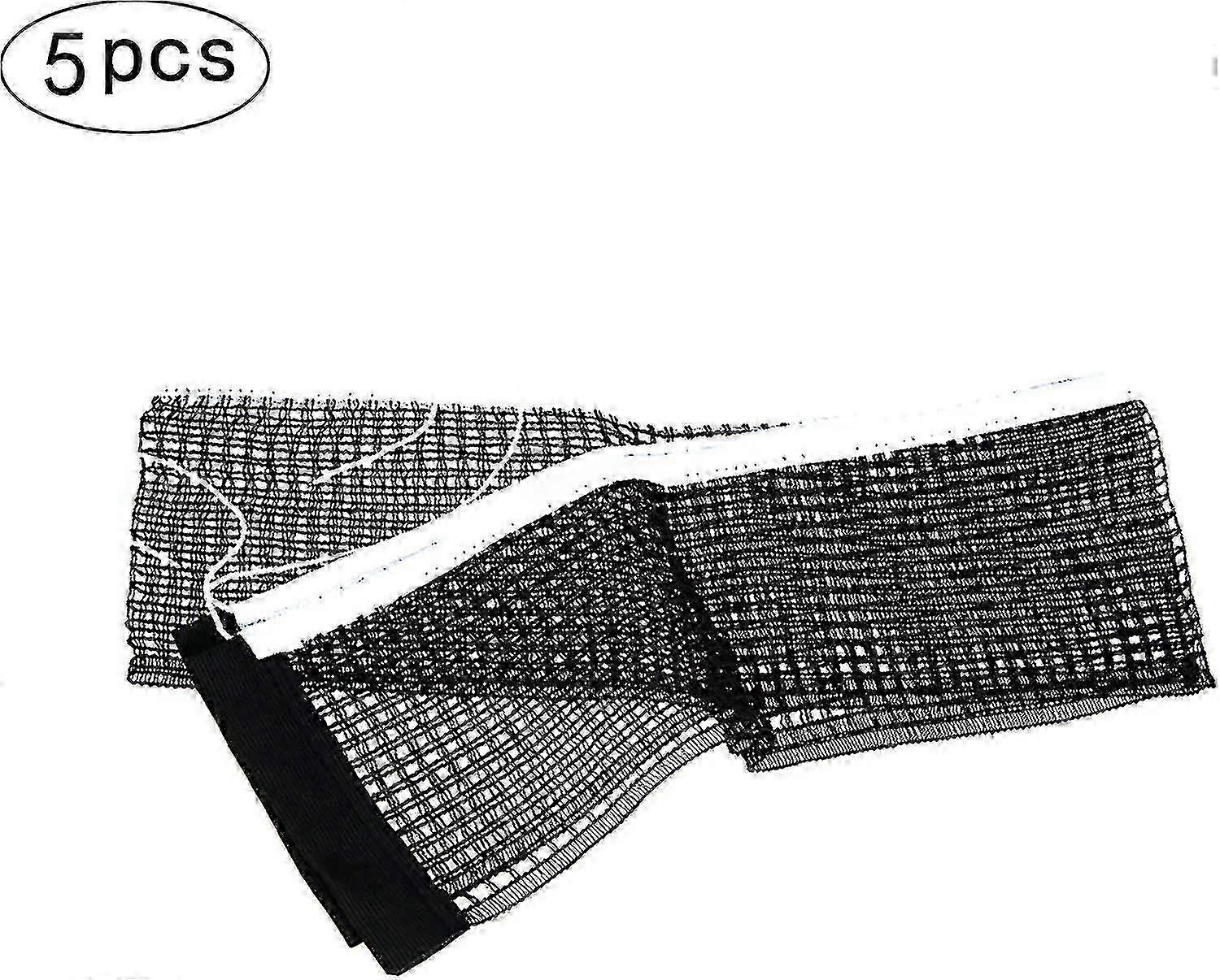 5 Pcs Table Tennis Net Game Specific Table Tennis Net Single Net Without Stand Nylon Net/replacement Accessories For Pong, 180 * 14c