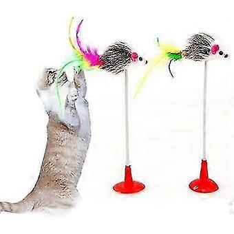 Pet Cat Toy Faux  False  Bottom Sucker Cat Kitten Playing Toy Creative and Exquisite Workmanship