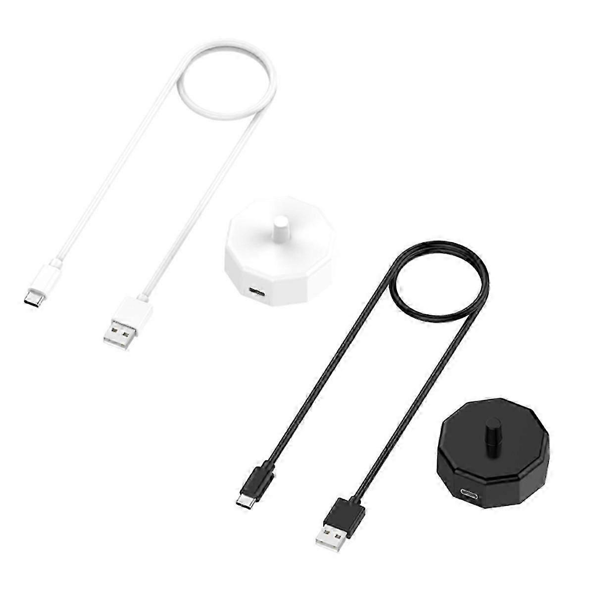 USB-lader for elektrisk tannbørste, vanntett, induktiv ladestasjon, bærbar for reiser