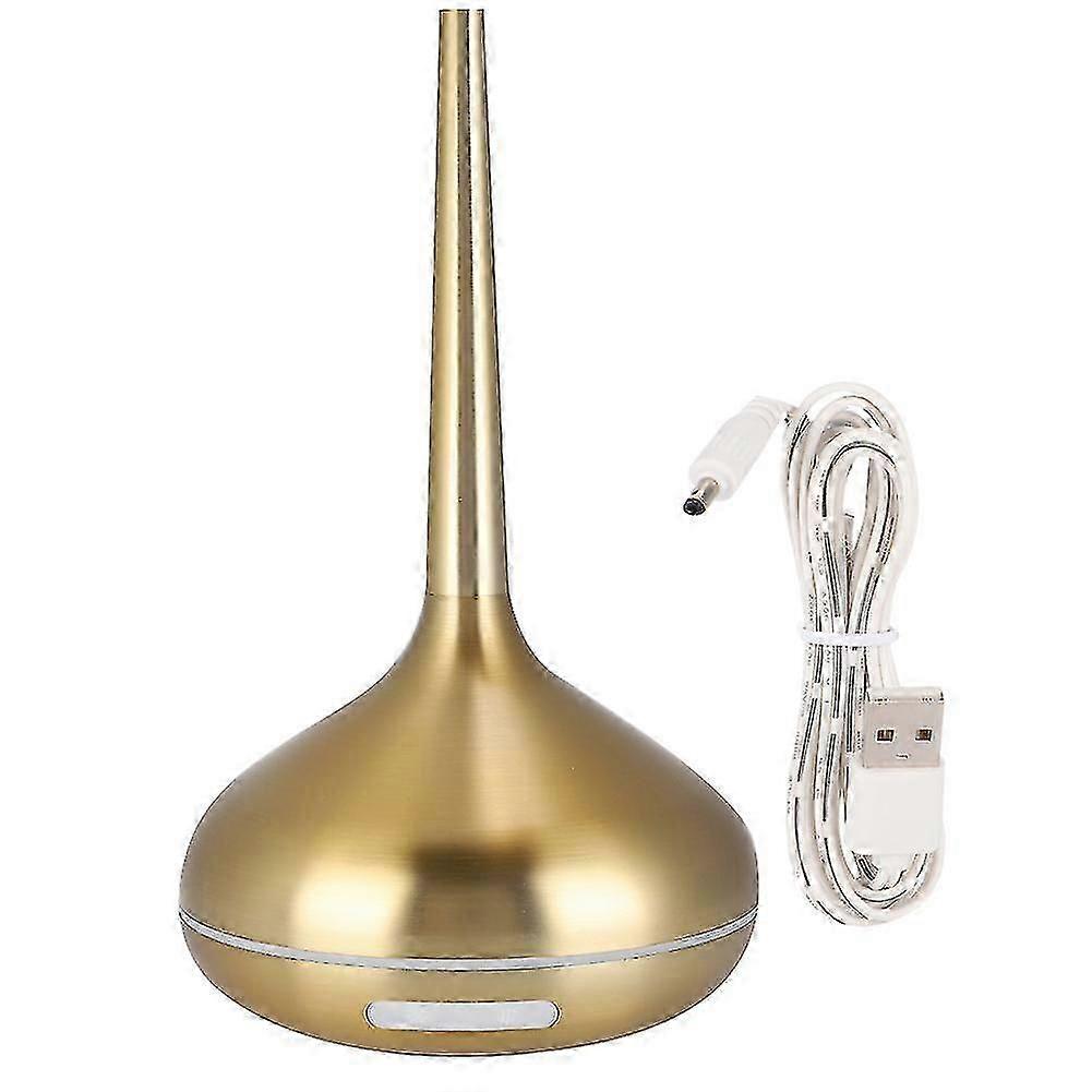 Gold 7 Colors Led Night Light Aromatherapy Diffuser Humidifier - 120ml