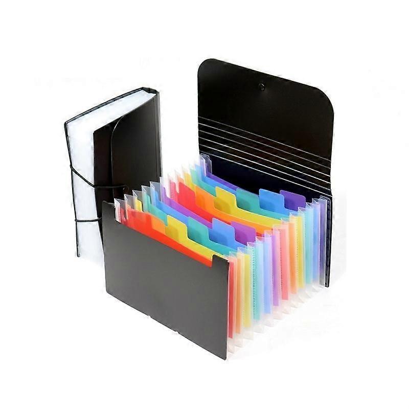 12 Pockets A6 File Organizer Colorful Inner