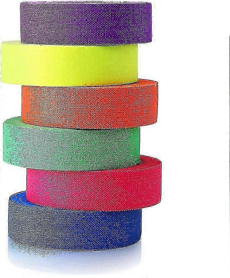Blacklight Reactive Fluorescent Fluorescent Gaffer Cloth Tape 0.59in X 16.5ft