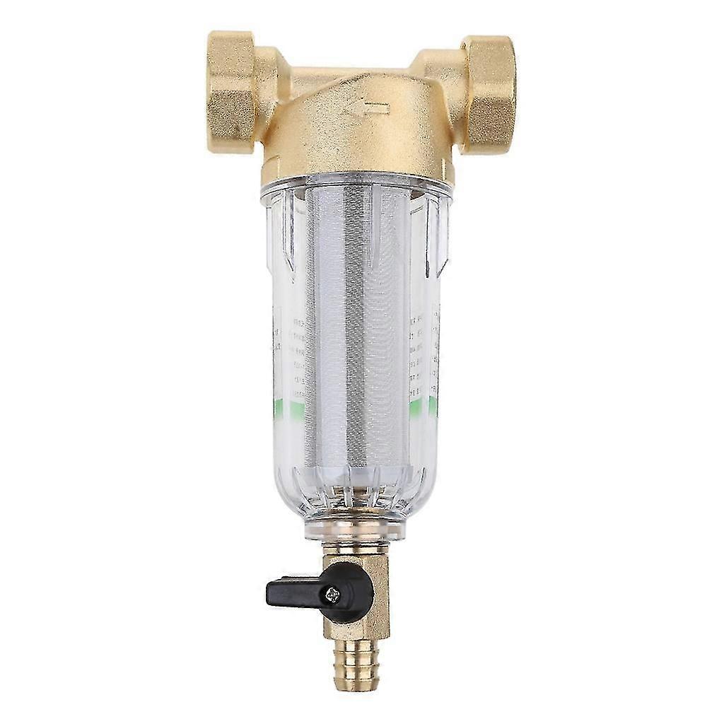 Water Filter Prefilter Remove Sediments Rust Sand 40 Micron Filtration System