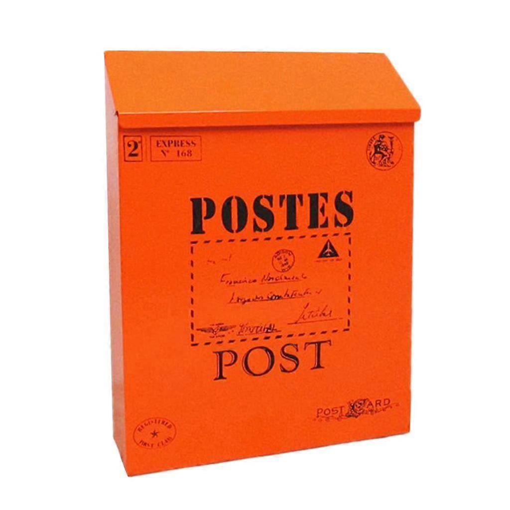 Creative Iron Mail/Letter/Post/Newspaper Holder Box