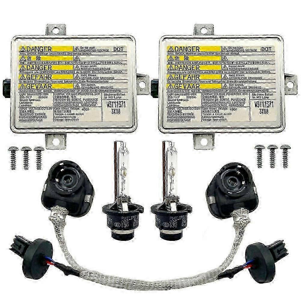 2X compatible with 04-05 TL Xenon Ballast HID D2S Bulb Igniter Control Unit Inverter 33119-S2A-J01 33129-S2A-J0