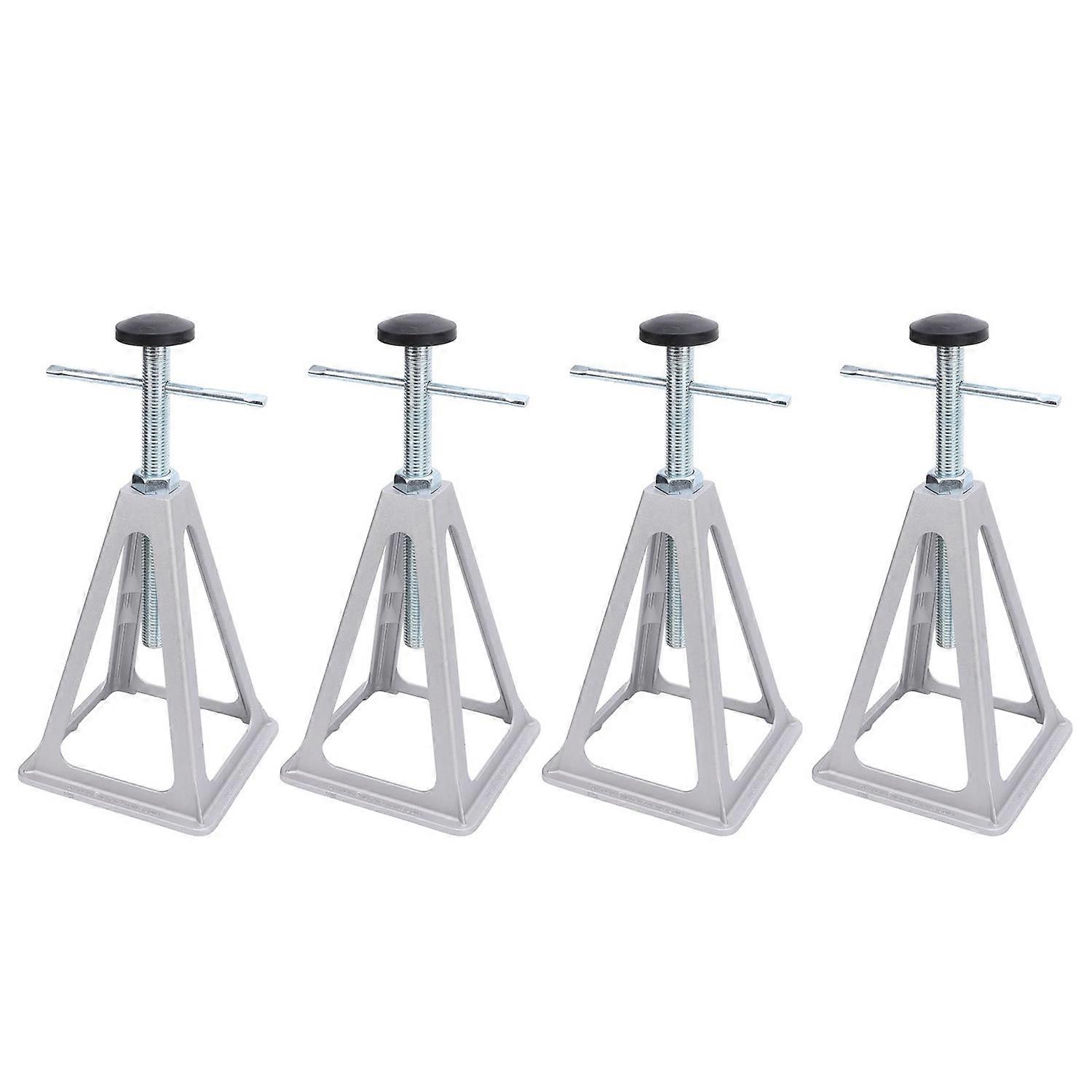 4pcs RV Stabilizer Jacks Adjustable From 28 to 44cm 2.7T Maximum Load Leveling Screw Jacks for Trave