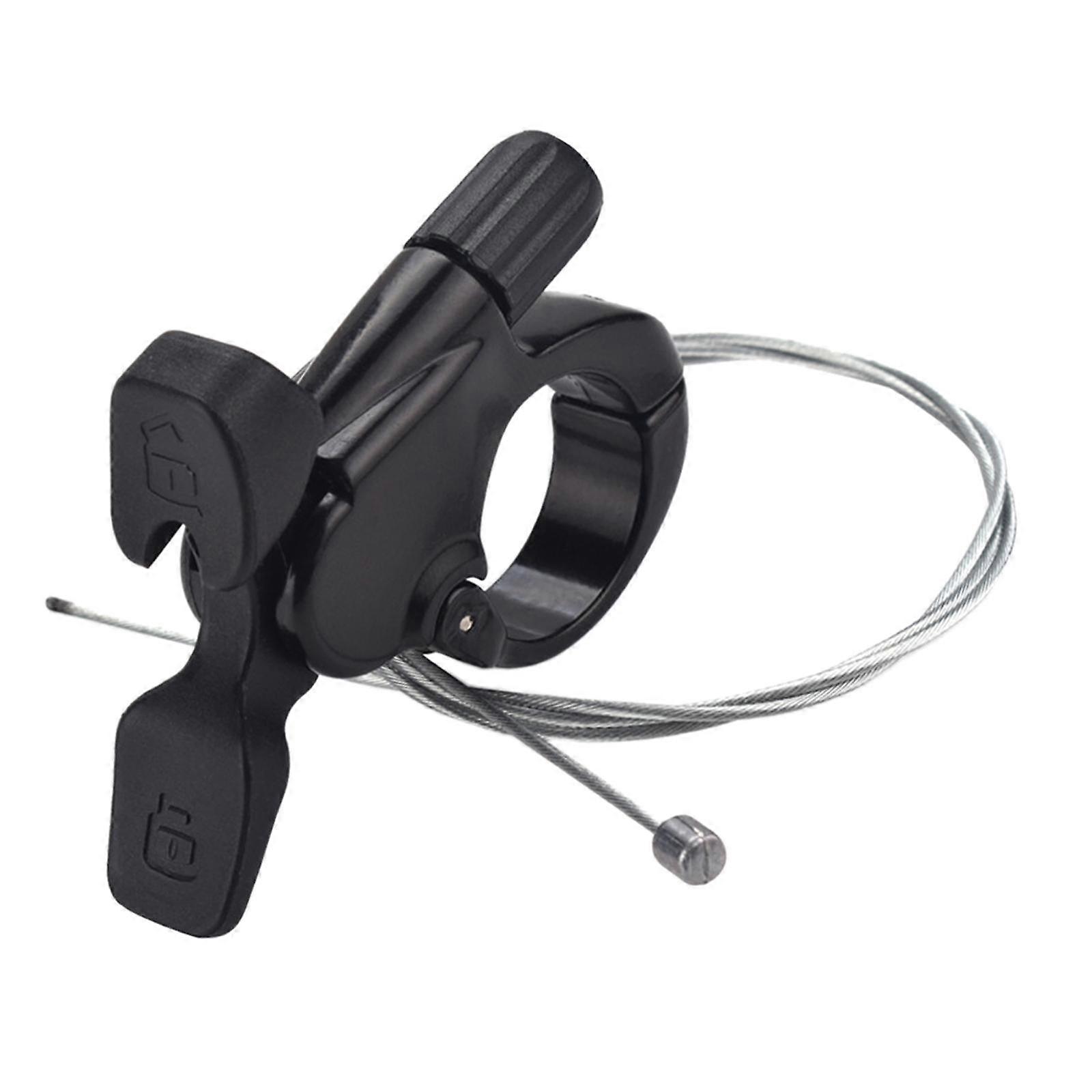 Bike Front Fork Remote Control Lever Aluminum Alloy Mountain Bicycle Replace