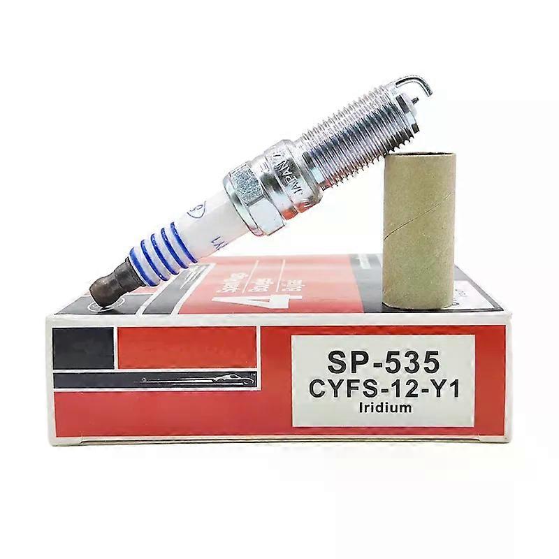 SP-535 CYFS12Y1 Iridium Spark Plug Candles compatible for compatible Focus C-Max Lincoln SP535 CYFS12Y1 SP 535 CYFS-12-Y1