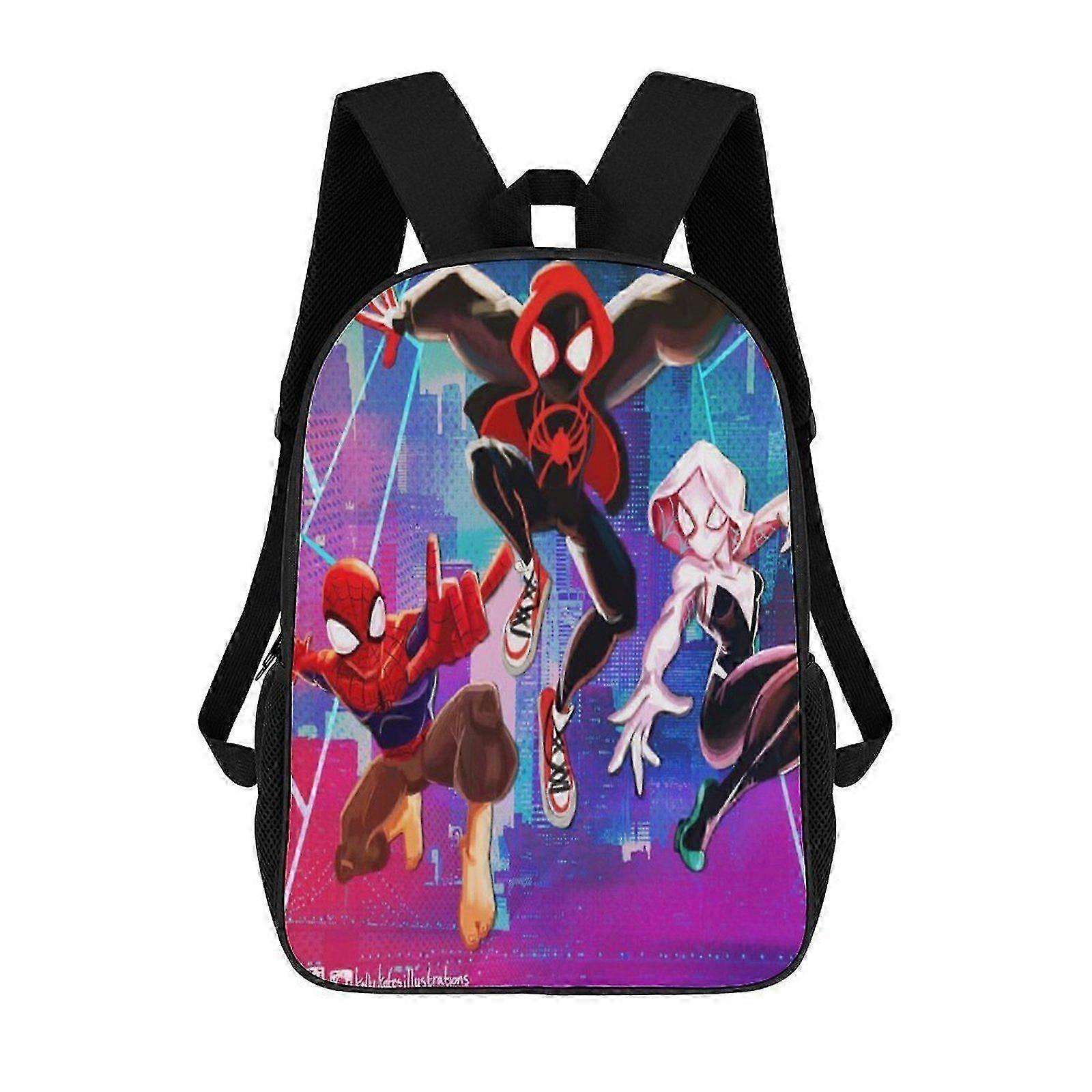 i2213 Miles Morales Backpack Shoulders DaypackBag Work Travel Classic Unisex Backpack kli2213