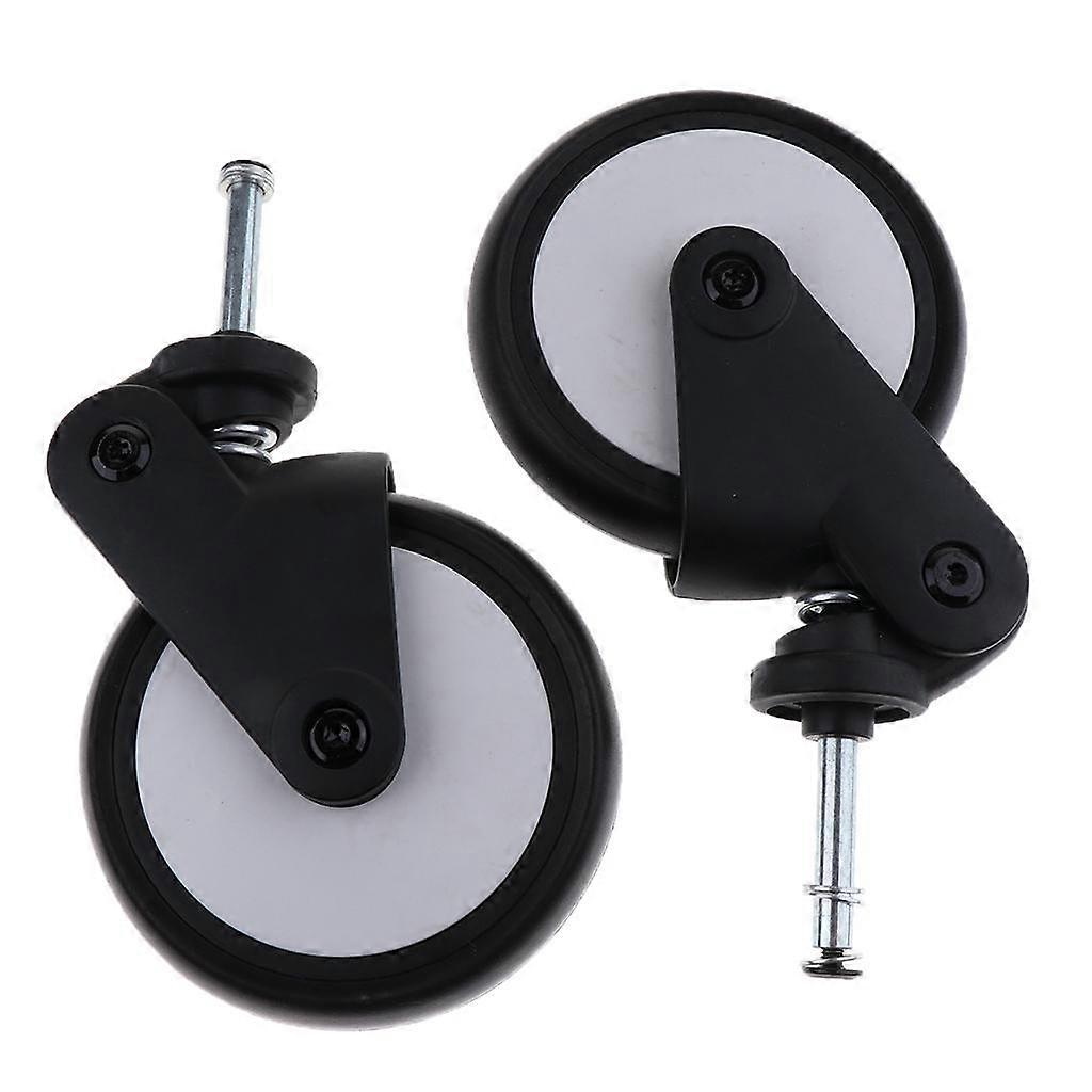 1 Pair Rubber Infant Stroller Wheel Stroller Accs Newborn And Toddler