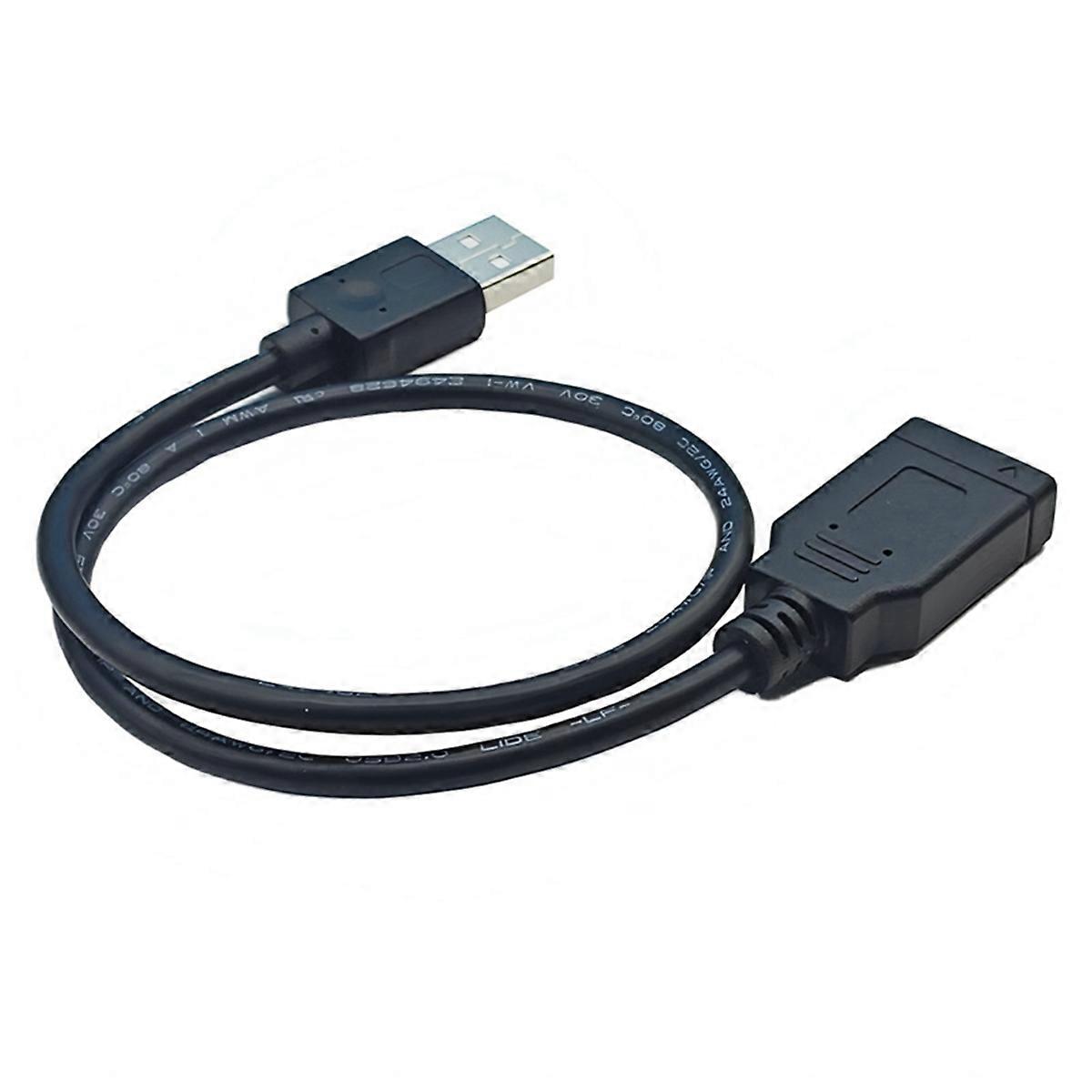 USB-A Male to Type-C Front Panel Cable
