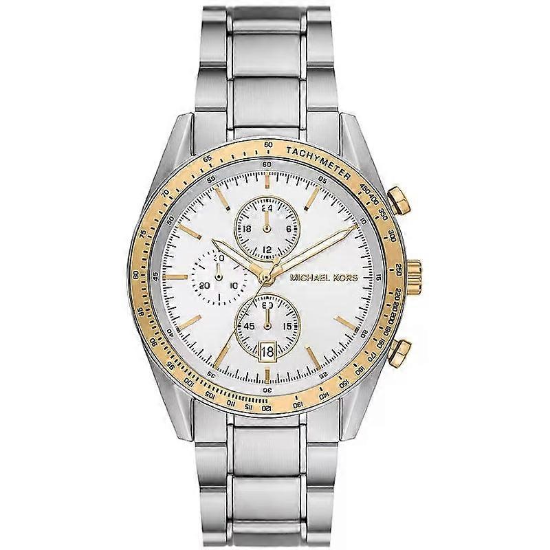 Michael Kors Mk9112 Men's Oversized Two-tone Stainless Steel Watch