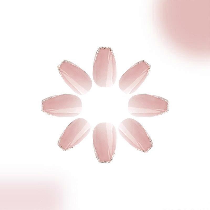 Nail Care Elliptical Glitter Nail Art 24PSC