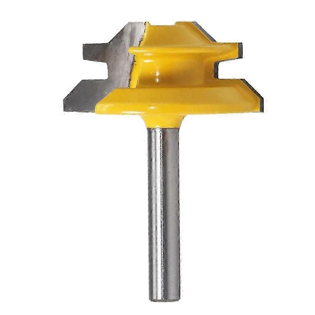 Sturdy 1/4" Shank Engraving 45 Degree Lock Miter Stock Joint Router Bit