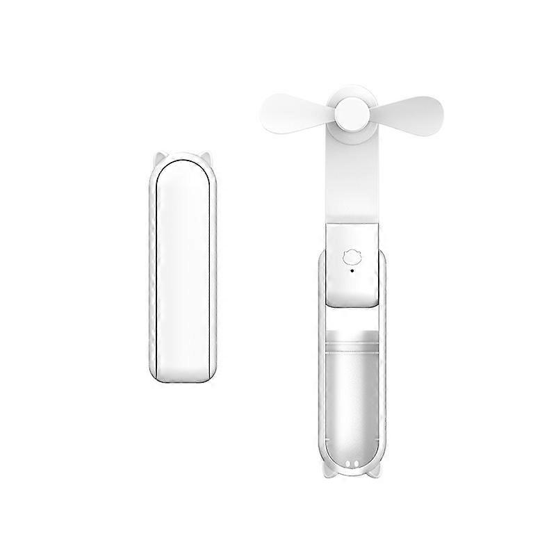 Hand Tippine Mini Vantilator, Small USB Rechargeable Hand Type Venture, Foldable