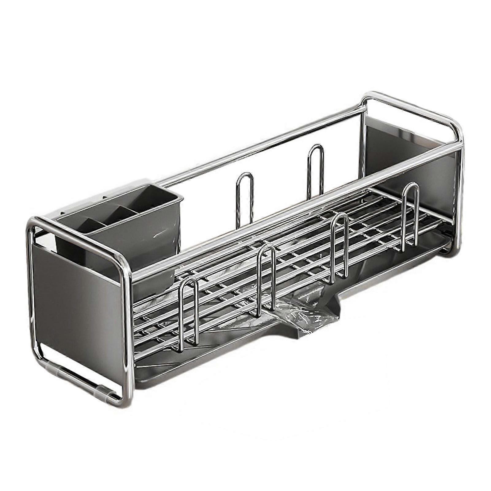 Kitchen Large Dish Drying Rack Spacious Design Large Capacity Counter Rack for Storing Tableware
