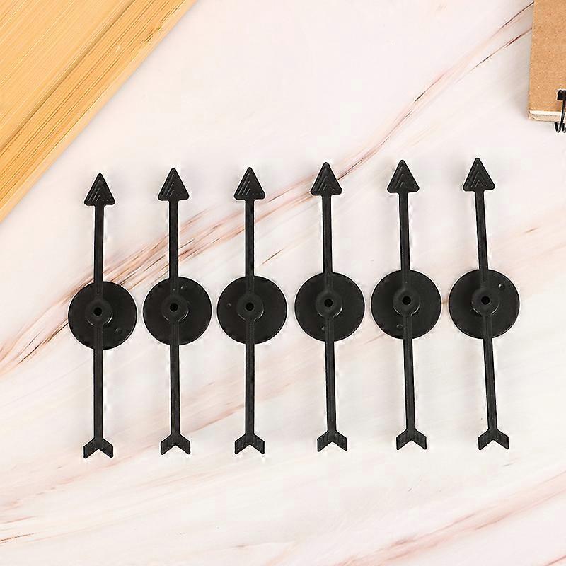 6 PCS 10CM Plastic Rotating Arrow Pointer DIY Board Game Children's Toy Accessories DIY Accessories