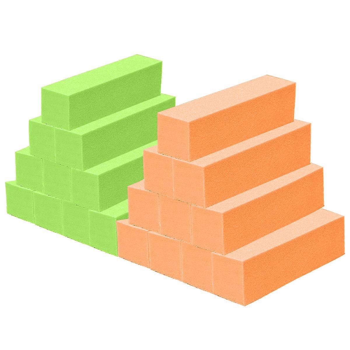 20 pcs Nail Buffer Blocks for Acrylic and Natural Nails, 4-Sided